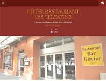 Tablet Screenshot of hotel-vals-les-bains.com